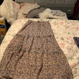 New floral skirt